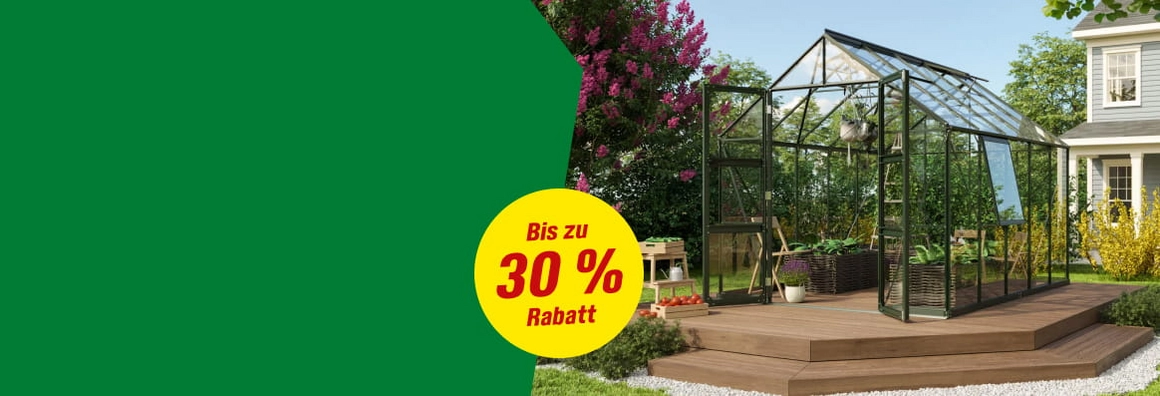 Bis zu 30 % Rabatt